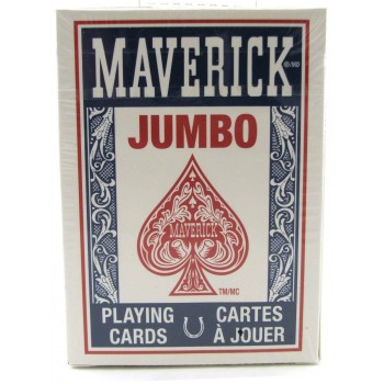 Maverick Jumbo Index kortos (Mėlynos)